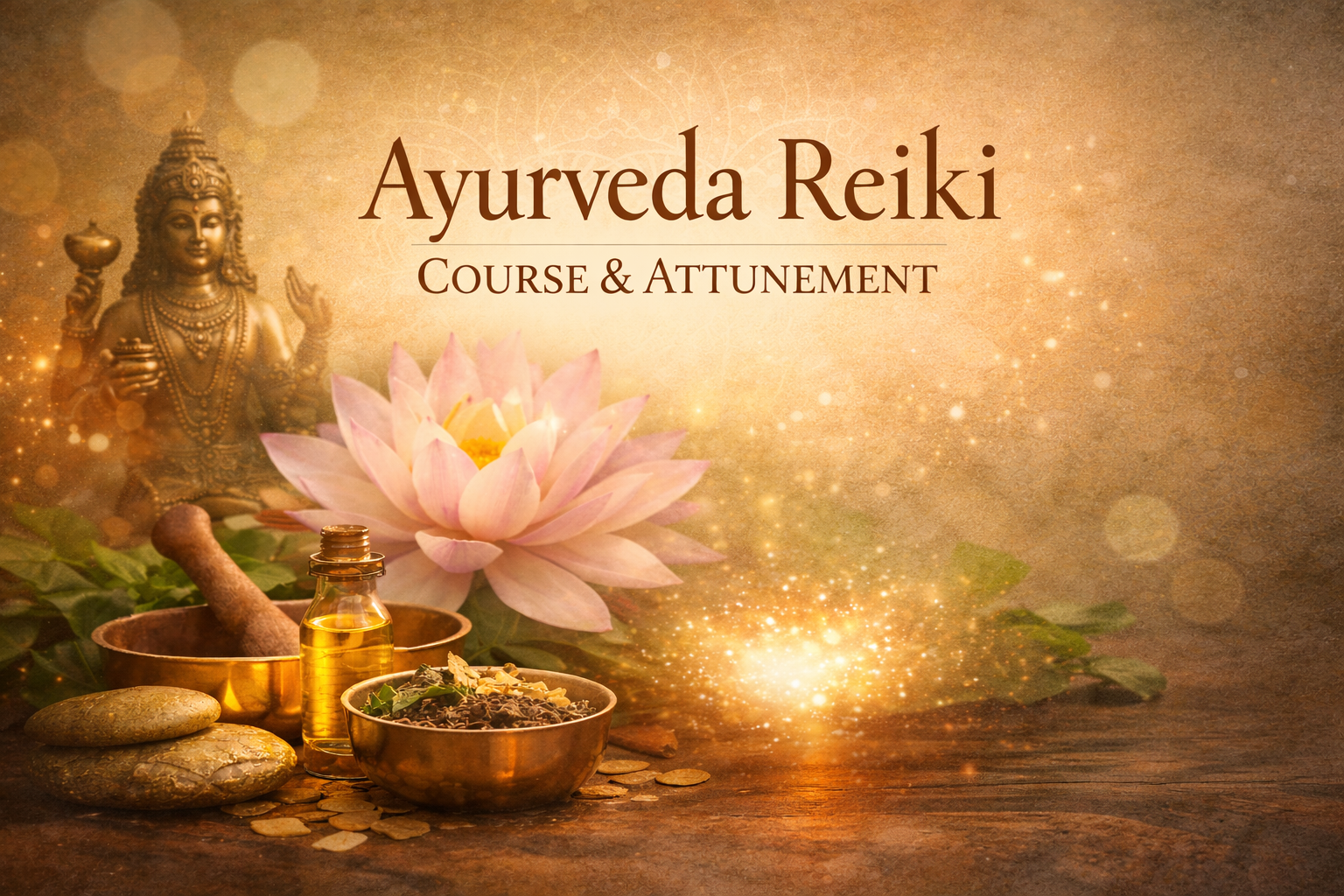 Ayurveda Reiki Course & Full Attunement