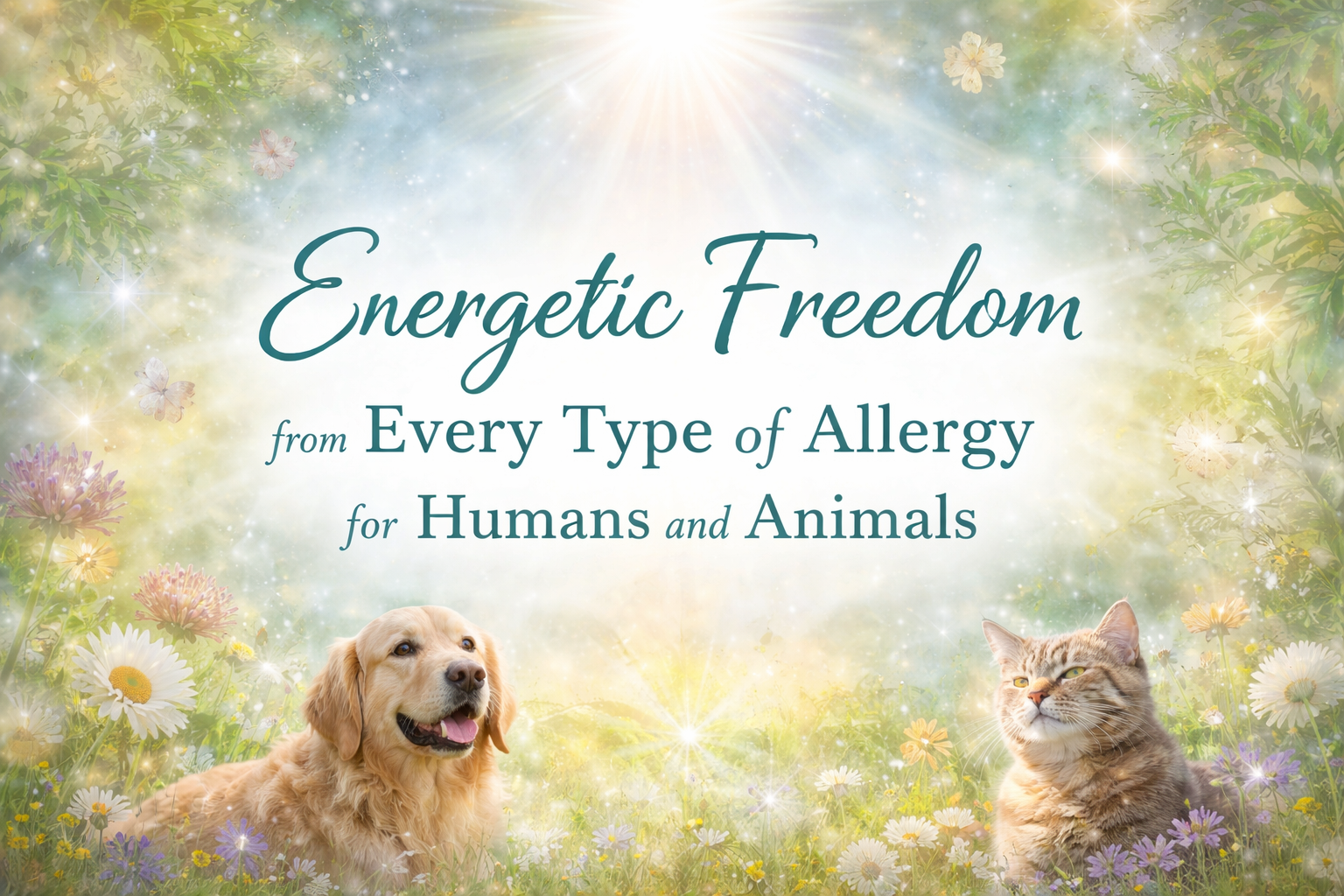 Energetic Freedom from Every Type of Allergy for Humans and Animals