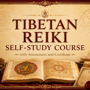 Tibetan Reiki Self-Study Course with Attunement and Certificate